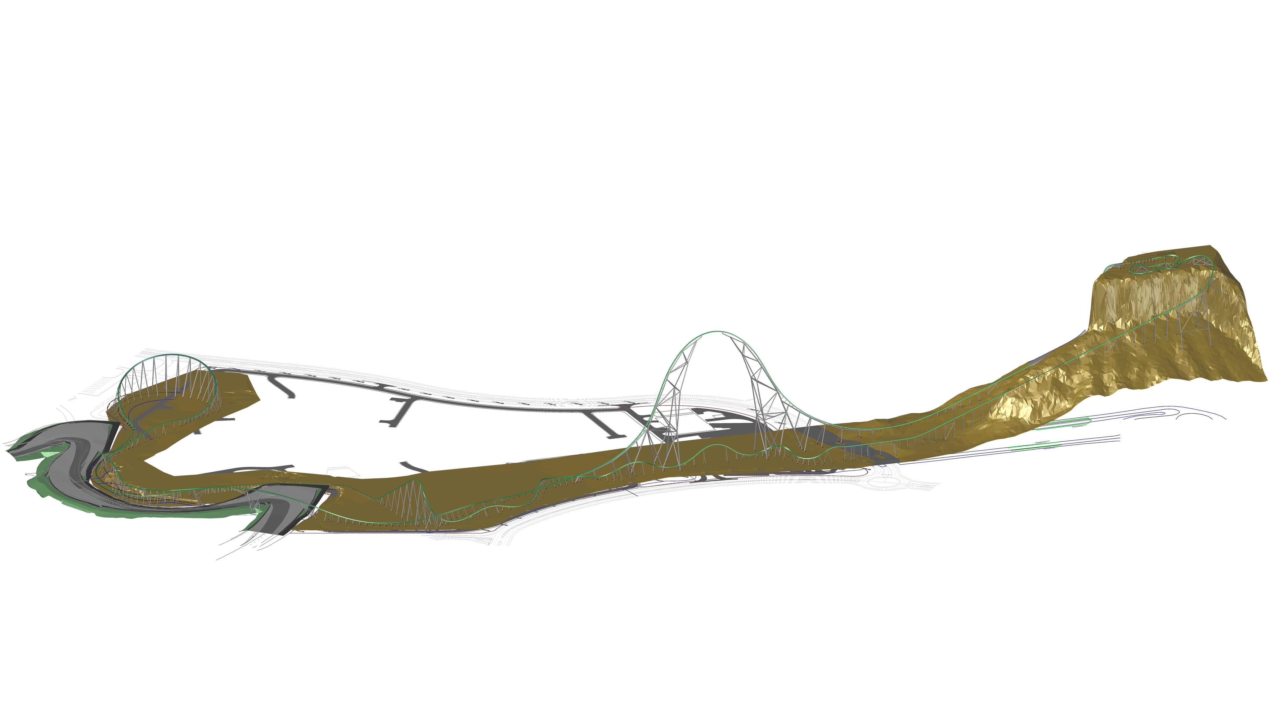 3d model of Falcon's Flight