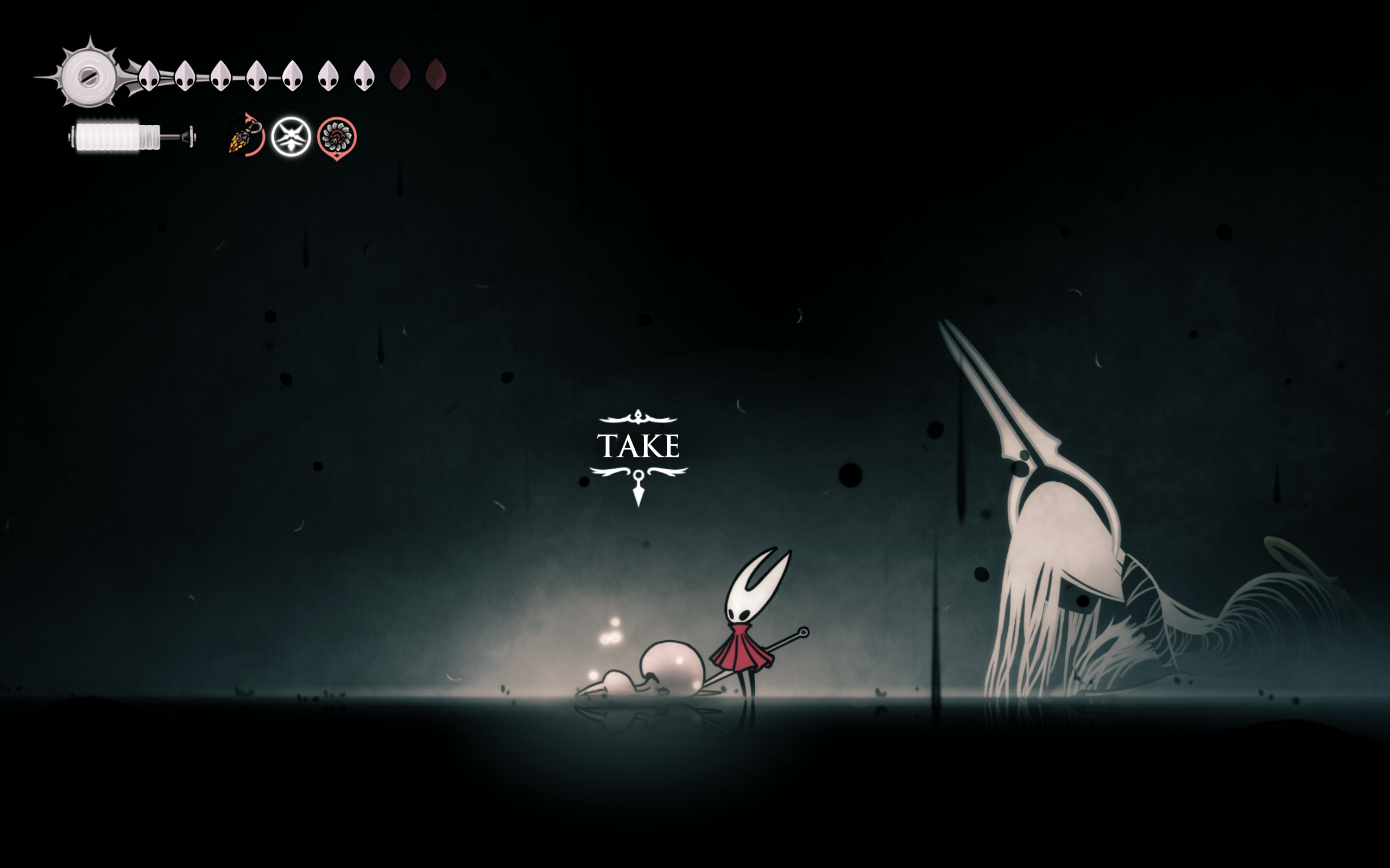 Hornet standing over Lace's body.